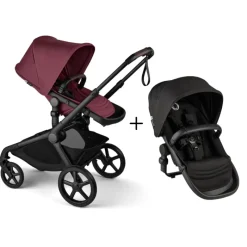 Full Size Strollers|Bugaboo Kangaroo Complete + Sibling Seat Bundle