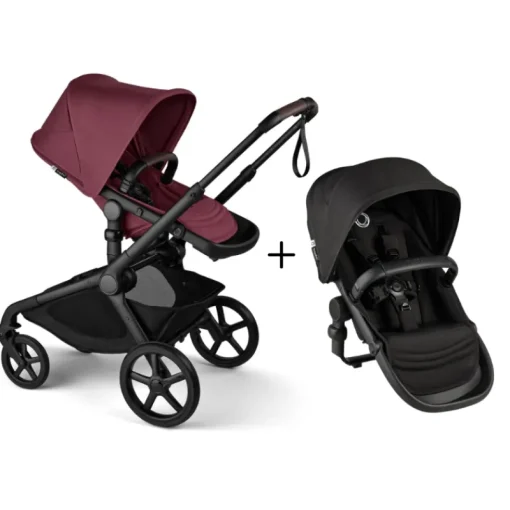 Full Size Strollers|Bugaboo Kangaroo Complete + Sibling Seat Bundle