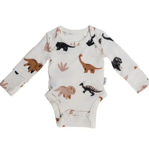Onesies|Pip + Phee Long Sleeve Bamboo Bodysuit - Prints
