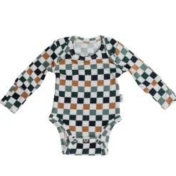 Onesies|Pip + Phee Long Sleeve Bamboo Bodysuit - Prints