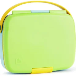 On-The-Go Feeding|Munchkin Lunch Bento Box with Stainless Steel Utensils