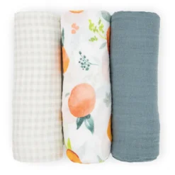 Swaddles|Little Unicorn Muslin Swaddle - 3 Pack