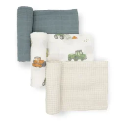 Swaddles|Little Unicorn Muslin Swaddle - 3 Pack