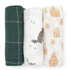 Swaddles|Little Unicorn Muslin Swaddle - 3 Pack