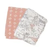 Swaddles|Crane Muslin Swaddle Blankets - 2 Pack