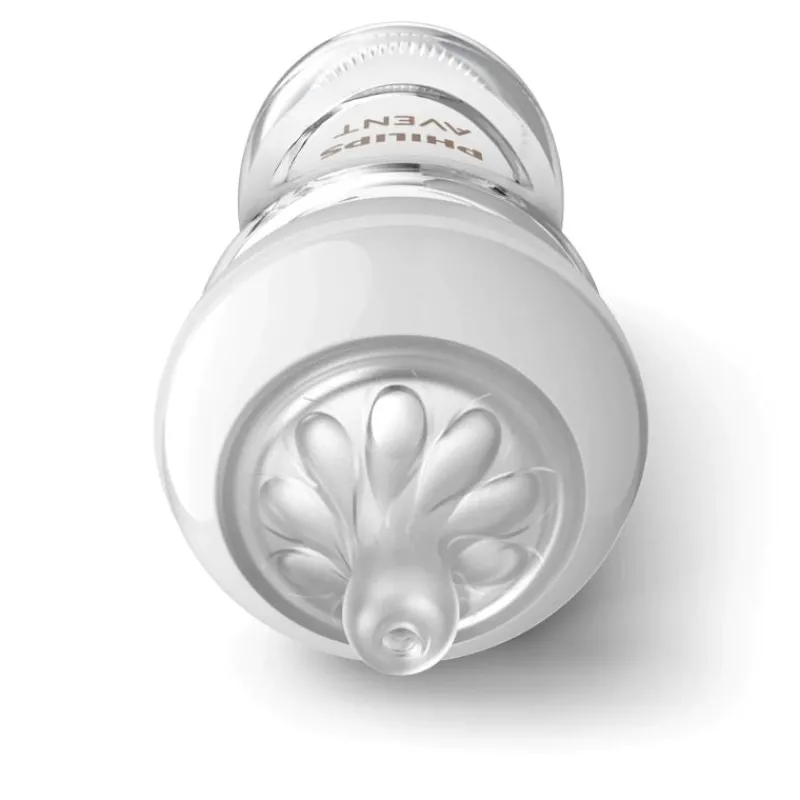 Bottle Feeding|Philips Avent Natural Bottle Clear - 2 Pack