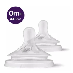 Bottle Feeding|Philips Avent Natural Response Nipple - 2 Pack