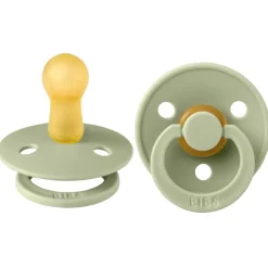 Pacifiers|BIBS Natural Rubber Colour Pacifier - 2 Pack