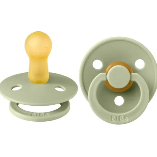 Pacifiers|BIBS Natural Rubber Colour Pacifier - 2 Pack