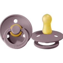 Pacifiers|BIBS Natural Rubber Colour Pacifier - 2 Pack