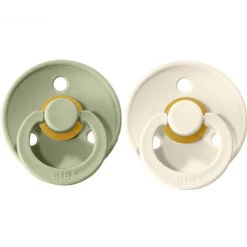 Pacifiers|Pacifier Sets|BIBS Natural Rubber Pacifier Combo - 2 Pack