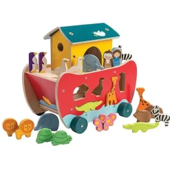 Games & Puzzles|TenderLeaf Noah's Shape Sorter Ark