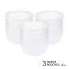 Bottle Feeding|Boon NURSH Silicone Pouches - 3 Pack