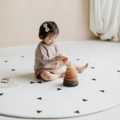 Activity Toys|Little Bot Ofie Reversible Baby Play Mat - Round