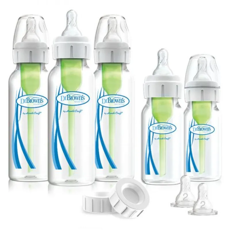 Bottle Feeding|Dr Brown's Options+ Narrow Newborn Feeding Set