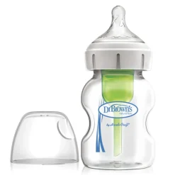 Bottle Feeding|Dr Brown's Options+ 5oz Glass Wide-Neck Bottle