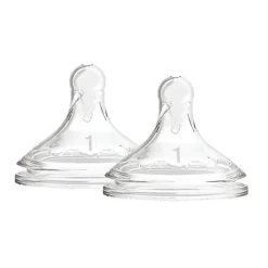 Bottle Feeding|Dr Brown's Options+ Wide Neck Nipples - 2 Pack