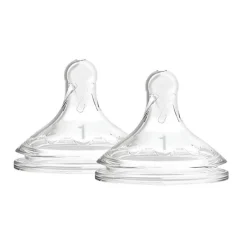 Bottle Feeding|Dr Brown's Options+ Wide Neck Nipples - 6 Pack