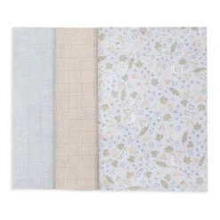 Bibs & Burp Cloths|Avery Row Organic Baby Muslin Squares 3 Pack