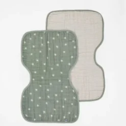 Bibs & Burp Cloths|Little Unicorn Organic Burp Cloth - 2 Pack