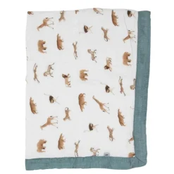 Bedding|Little Unicorn Organic Cotton Muslin Baby Quilt
