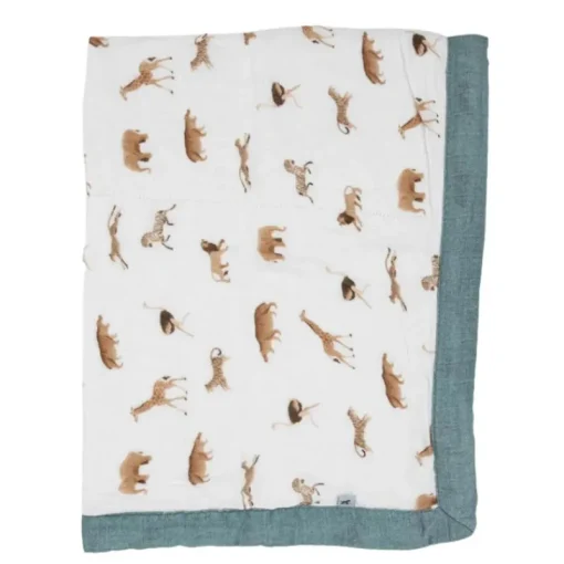Bedding|Little Unicorn Organic Cotton Muslin Baby Quilt