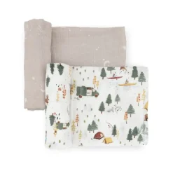 Swaddles|Little Unicorn Organic Cotton Muslin Swaddle Blanket - 2 Pack