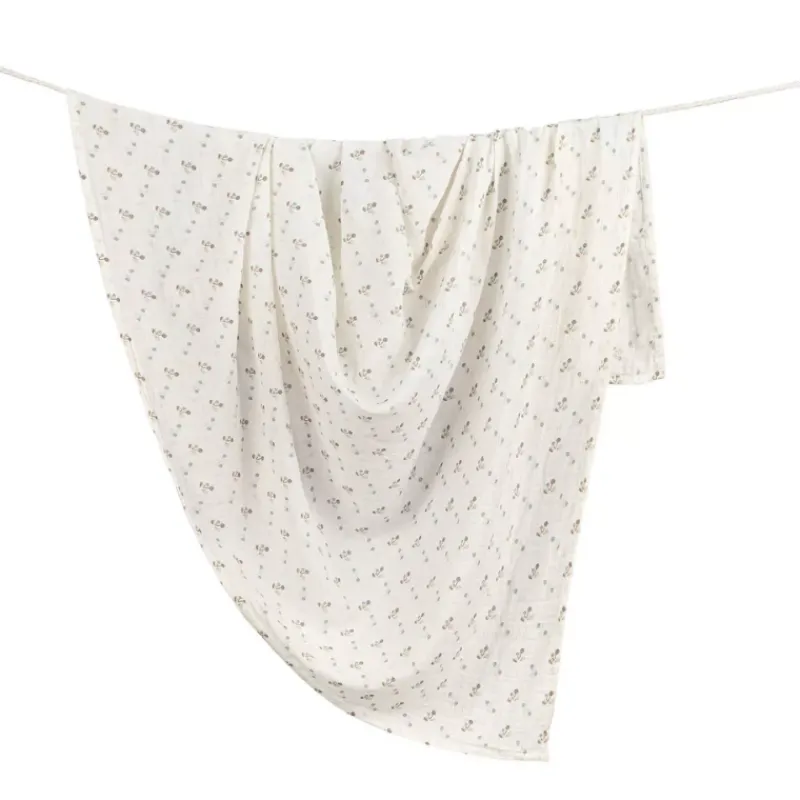 Swaddles|Crane Organic Muslin Swaddle Blanket - 1 Pack