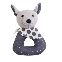 Sensory Toys|Apple Park Organic Pattern Rattle - Bat