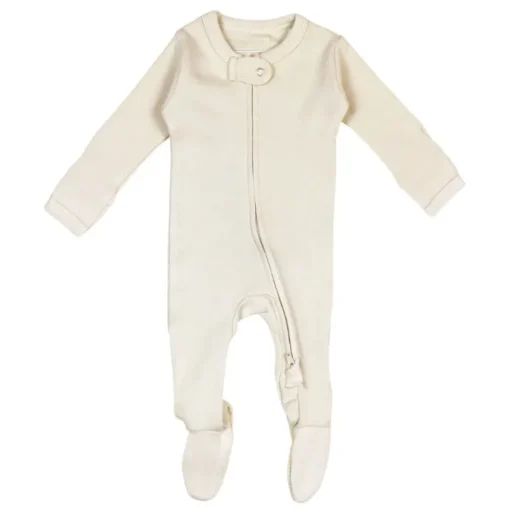 Sleepers|L'ovedbaby Organic 2-Way Zipper Baby Footie