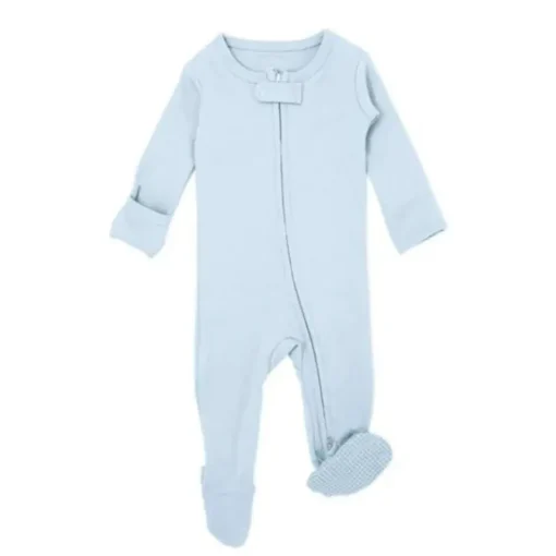 Sleepers|L'ovedbaby Organic 2-Way Zipper Baby Footie