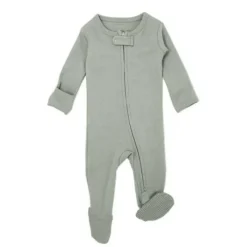 Sleepers|L'ovedbaby Organic 2-Way Zipper Baby Footie