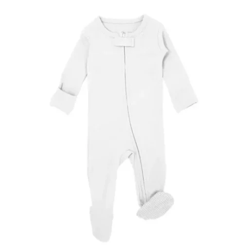 Sleepers|L'ovedbaby Organic 2-Way Zipper Baby Footie