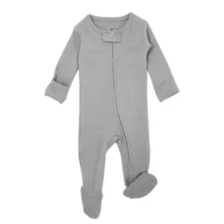 Sleepers|L'ovedbaby Organic Zipper Footed Sleeper - Solids