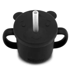 Tableware|RaZbaby Oso-Cup Silicone Cup + Straw