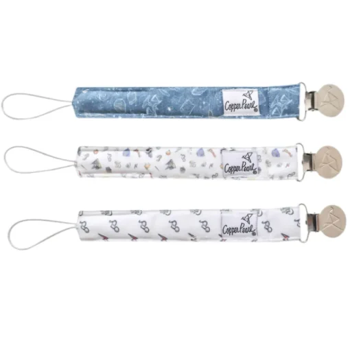 Pacifiers|Pacifier Clips|Copper Pearl Pacifier Clips
