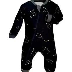 Sleepers|ZippyJamz Patterned Organic Footed Sleepers
