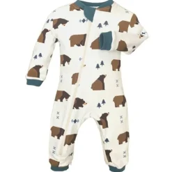 Sleepers|ZippyJamz Patterned Organic Footless Sleepers