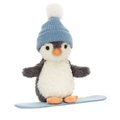 Plush Toys|Jellycat Peanut Penguin Snowboarding