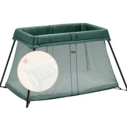 Playards|BabyBjorn Play Yard Light Bundle With Fitted Sheet