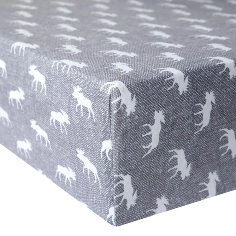 Crib Sheets|Bedding|Copper Pearl Premium Knit Fitted Crib Sheets