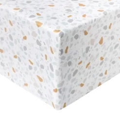 Crib Sheets|Bedding|Copper Pearl Premium Knit Fitted Crib Sheets