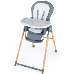 High Chairs|Ingenuity Proper Positioner 7-in-1 Deluxe High Chair - Chambray