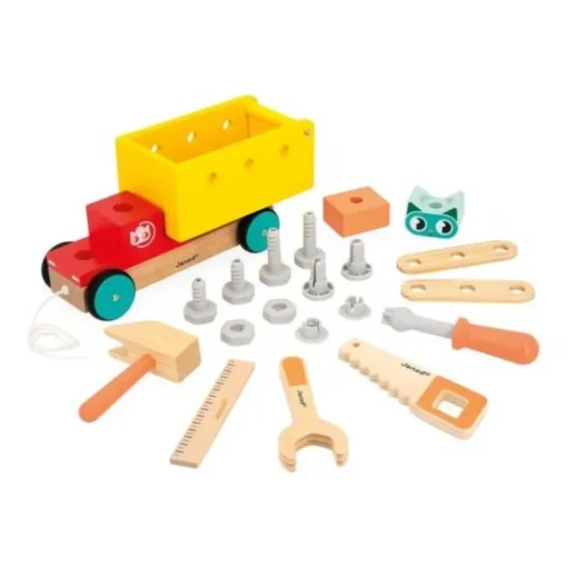 Building Toys|Janod Pull Along DIY Truck Brico'Kids