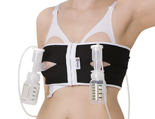 Nursing Bras & Tanks|PumpEase Classic Tux Hands Free Pumping Bra - Black