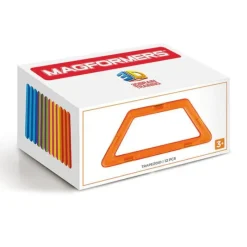 Building Toys|Magformers Rainbow Magnetic Shapes - 12 Pieces