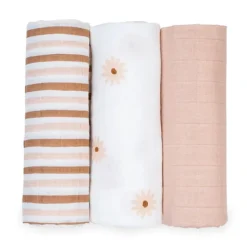 Bedding|Lulujo Receiving Blanket- 3 Pack
