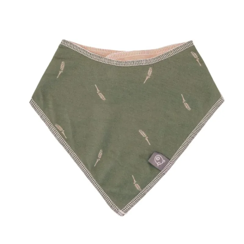 Bibs & Burp Cloths|La Petite Ourse Reversible Drool Bib