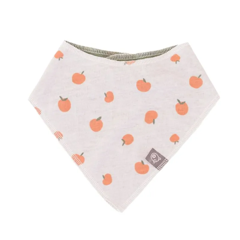Bibs & Burp Cloths|La Petite Ourse Reversible Drool Bib