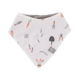 Bibs & Burp Cloths|La Petite Ourse Reversible Drool Bib